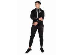 GORILLA WEAR - PAYETTE ZIPPED HOODIE - BLACK - FÉRFI KAPUCNIS CIPZÁRAS FELSŐ - FEKETE