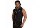 GORILLA WEAR - SPRINGFIELD S/L ZIPPED HOODIE - BLACK - FÉRFI KAPUCNIS CIPZÁRAS FELSŐ - FEKETE
