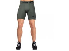 GORILLA WEAR - SMART SHORTS - ARMY GREEN - FÉRFI RÖVIDNADRÁG - ZÖLD