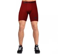 GORILLA WEAR - SMART SHORTS - BURGUNDY RED - FÉRFI RÖVIDNADRÁG -BORDÓ