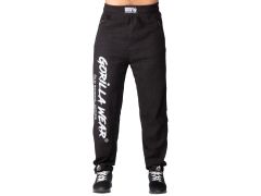 GORILLA WEAR - AUGUSTINE OLD SCHOOL PANTS - BLACK - FÉRFI HOSSZÚNADRÁG - FEKETE