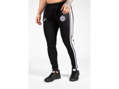 GORILLA WEAR - STRATFORD TRACK PANTS - BLACK - FÉRFI HOSSZÚNADRÁG - FEKETE