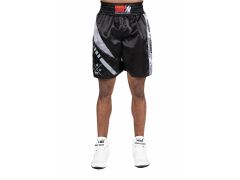 GORILLA WEAR - HORNELL BOXING SHORTS - BLACK GRAY -  BOX NADRÁG - FEKETE/SZÜRKE