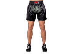 GORILLA WEAR - MURDO MUAY THAI/KICKBOXING SHORTS - ARMY GREEN - ZÖLD