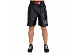 GORILLA WEAR - VAIDEN BOXING SHORTS -  BLACK/GRAY CAMO - FEKETE/SZÜRKE TEREPMINTÁS
