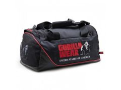 GORILLA WEAR - JEROME GYM BAG  - BLACK/RED - JEROME EDZŐTÁSKA  - FEKETE/PIROS
