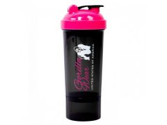 GORILLA WEAR - SHAKER COMPACT - BLACK/PINK - FEKETE/RÓZSASZÍN