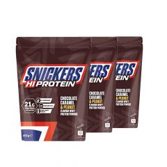 SNICKERS - HI - PROTEIN POWDER - FEHÉRJEPOR - 3X455 G
