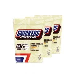 SNICKERS - HI - PROTEIN POWDER - WHITE CHOCOLATE -  FEHÉRJEPOR - FEHÉR CSOKOLÁDÉ - 3x875 G