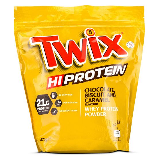 TWIX - HI - PROTEIN POWDER - CHOCOLATE BISCUIT & CARAMEL -  FEHÉRJEPOR - 875 G