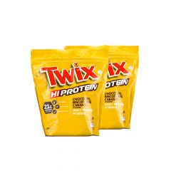 TWIX - HI - PROTEIN POWDER - CHOCOLATE BISCUIT & CARAMEL - FEHÉRJEPOR -  2x875 G