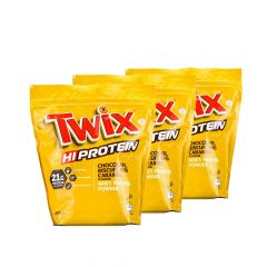 TWIX - HI - PROTEIN POWDER - CHOCOLATE BISCUIT & CARAMEL - FEHÉRJEPOR -  3x875 G