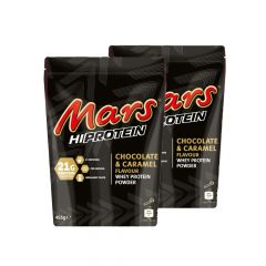 MARS - HI - PROTEIN POWDER - CHOCOLATE & CARAMEL -  FEHÉRJEPOR - 2X455 G