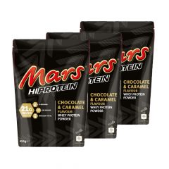 MARS - HI - PROTEIN POWDER - CHOCOLATE & CARAMEL -  FEHÉRJEPOR - 3X455 G