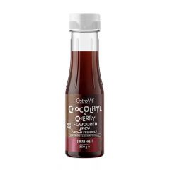 OSTROVIT - CHOCOLATE & CHERRY FLAVOURED SAUCE - CSOKOLÁDÉ ÉS CSERESZNYE ÍZŰ SZÓSZ - 350G