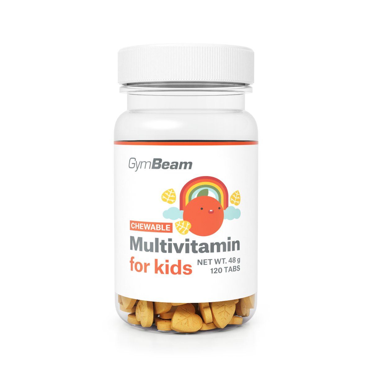 GYMBEAM - CHEWABLE MULTIVITAMIN FOR KIDS - 120 TABLETTA