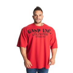 GASP INC - IRON THERMAL TEE - FÉRFI PÓLÓ -PIROS