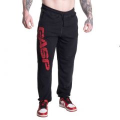 GASP INC - VINTAGE SWEATPANTS - FÉRFI MELEGÍTŐNADRÁG - FEKETE