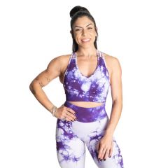 BETTER BODIES - ENTICE SPORTS BRA - PURPLE TIE DYE - SPORTMELLTARTÓ - LILA