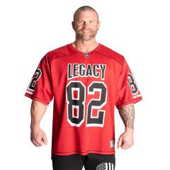 BETTER BODIES - LEGACY FOOTBALL TEE - CHILI RED - FÉRFI PÓLÓ - PIROS