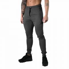 BETTER BODIES - TAPERED JOGGERS V2 - DARK GREY MELANGE - FÉRFI NADRÁG - SÖTÉTSZÜRKE