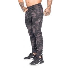 BETTER BODIES - TAPERED JOGGERS V2 - DARK CAMO - FÉRFI NADRÁG - SÖTÉT TEREPMINTÁS