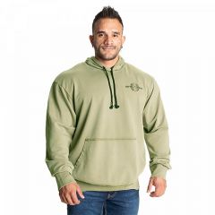 BETTER BODIES - WASHED HOODIE - ACID WASHED GREEN - FÉRFI KAPUCNIS FELSŐ - MOSOTT ZÖLD