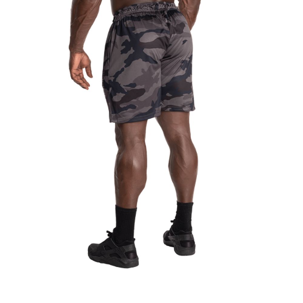 BETTER BODIES - LOOSE FUNCTION SHORT - DARK CAMO - FÉRFI RÖVIDNADRÁG- SÖTÉT TEREPMINTÁS