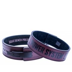 POWER SYSTEM - FULL POWER BELT - RED PS 3810 - ERŐEMELŐ ÖV, PIROS