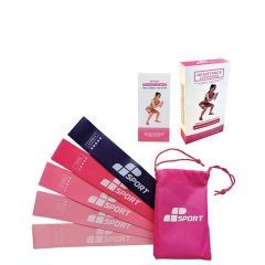 MP SPORT - MINI BAND SET - 5 DARABOS MINI GUMISZALAG KÉSZLET HORDTÁSKÁVAL