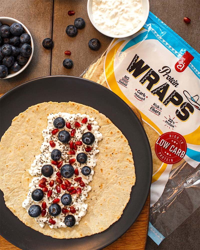 NANOSUPPS - PROTEIN WRAP -EMELT FEHÉRJE TARTALMÚ TORTILLA - 240 G