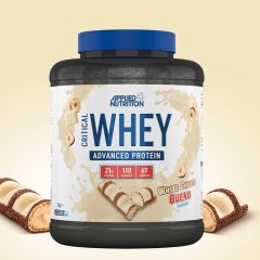 APPLIED NUTRITION - CRITICAL WHEY - ADVANCED PROTEIN POWDER - 2000 G - WHITE CHOCO BUENO