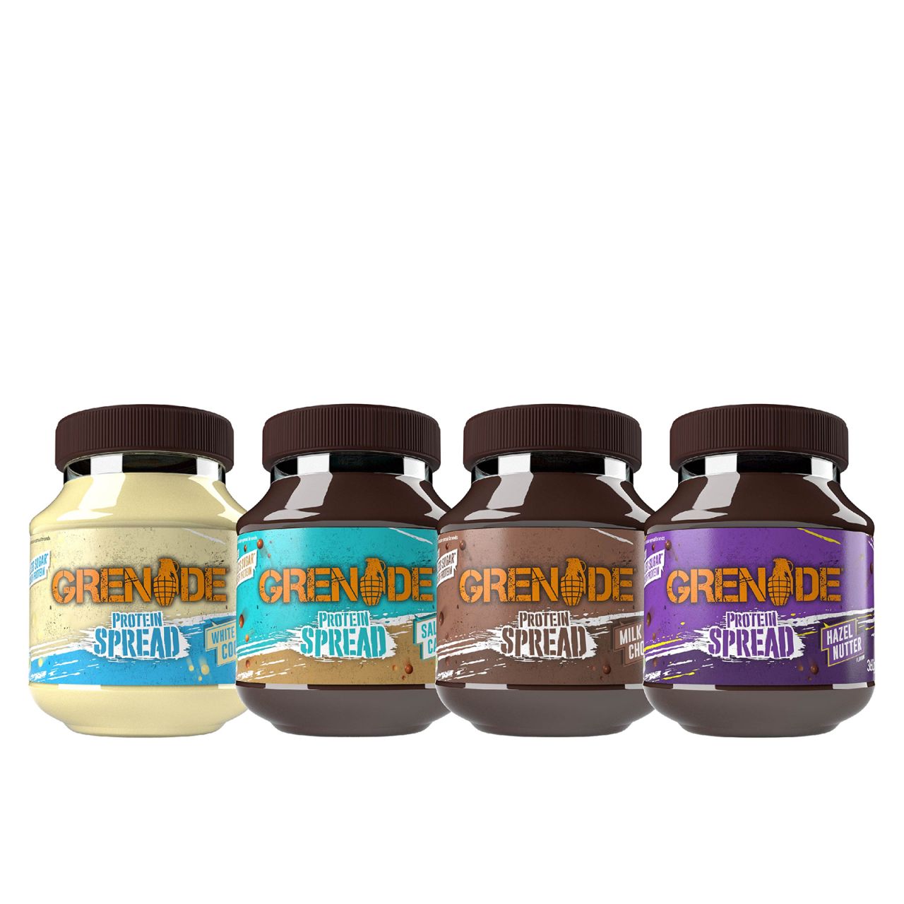 GRENADE - PROTEIN SPREAD SELECTION - 4 x 360 G