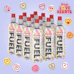 APPLIED NUTRITION - BODYFUEL™ HYDRATION & VITAMIN WATER - 12 x 500ML - SWIZZELS LOVE HEARTS