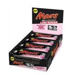 MARS - HI PROTEIN LOW SUGAR BAR - RASPBERRY SMASH - 12 x 55 G