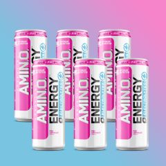 OPTIMUM NUTRITION - AMINO ENERGY + ELECTROLYTES RTD - 6 x 250 ML - PINK LEMONADE