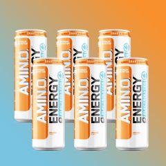 OPTIMUM NUTRITION - AMINO ENERGY + ELECTROLYTES RTD - 6 x 250 ML - ORANGE