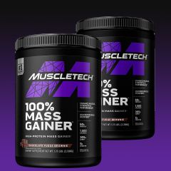 MUSCLETECH - 100% MASS GAINER - HIGH PROTEIN MASS GAINER - 2 x 2330 G