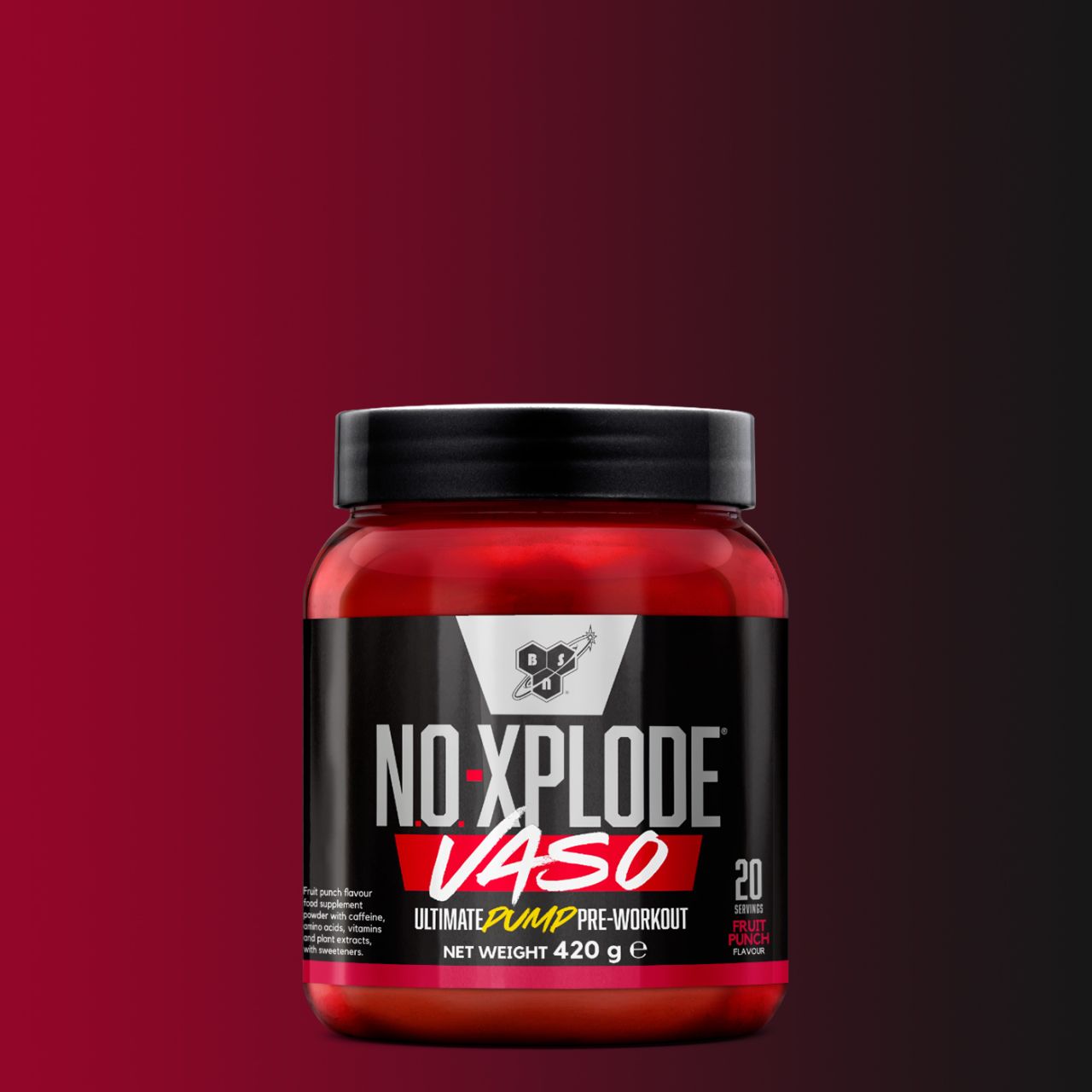 BSN - N.O.-XPLODE VASO - ULTIMATE PUMP PRE-WORKOUT - 2 x 420 G