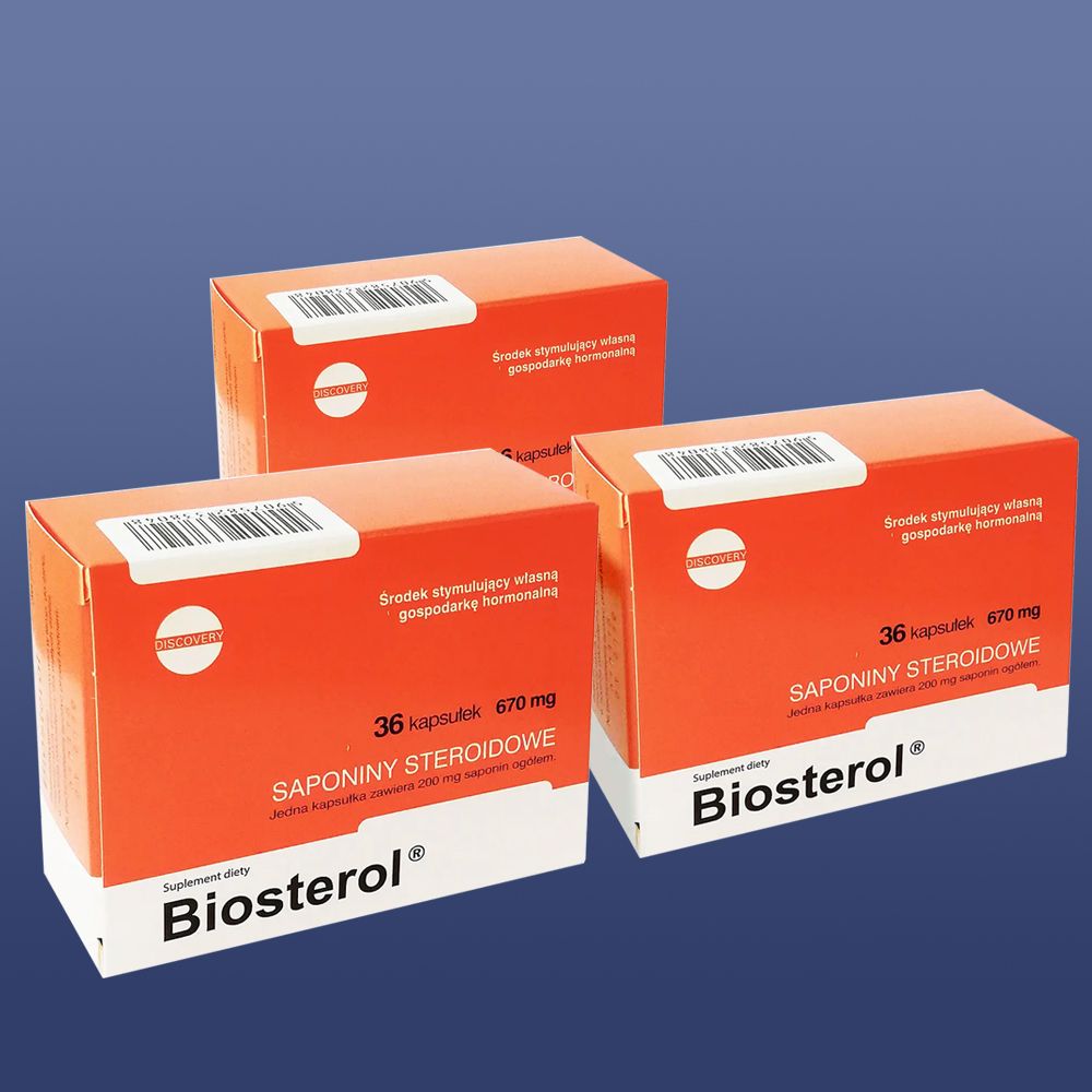 MEGABOL - BIOSTEROL - 200 MG SAPONINS - 3 x 30 KAPSZULA