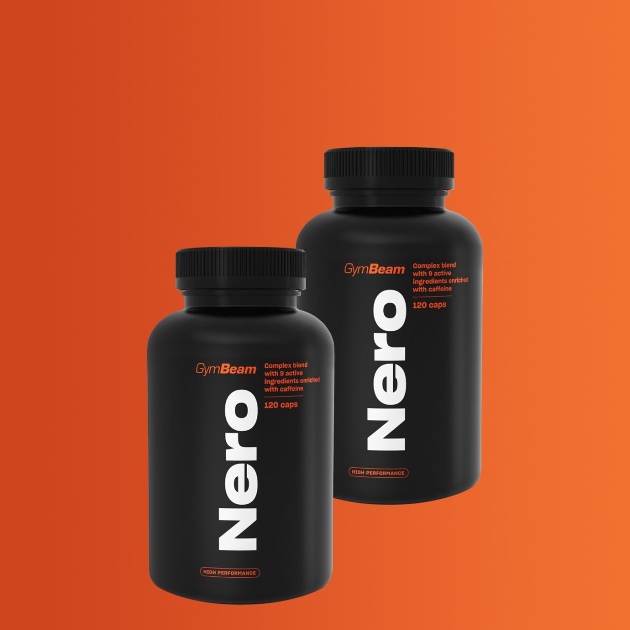 GYMBEAM - NERO - HIGH PERFORMANCE FAT BURNER - ANYAGCSERE FOKOZÓ KOMPLEX - 2 x 120 KAPSZULA GYMBEAM - NERO - HIGH PERFORMANCE FAT BURNER - ANYAGCSERE FOKOZÓ KOMPLEX - 2 x 120 KAPSZULA
