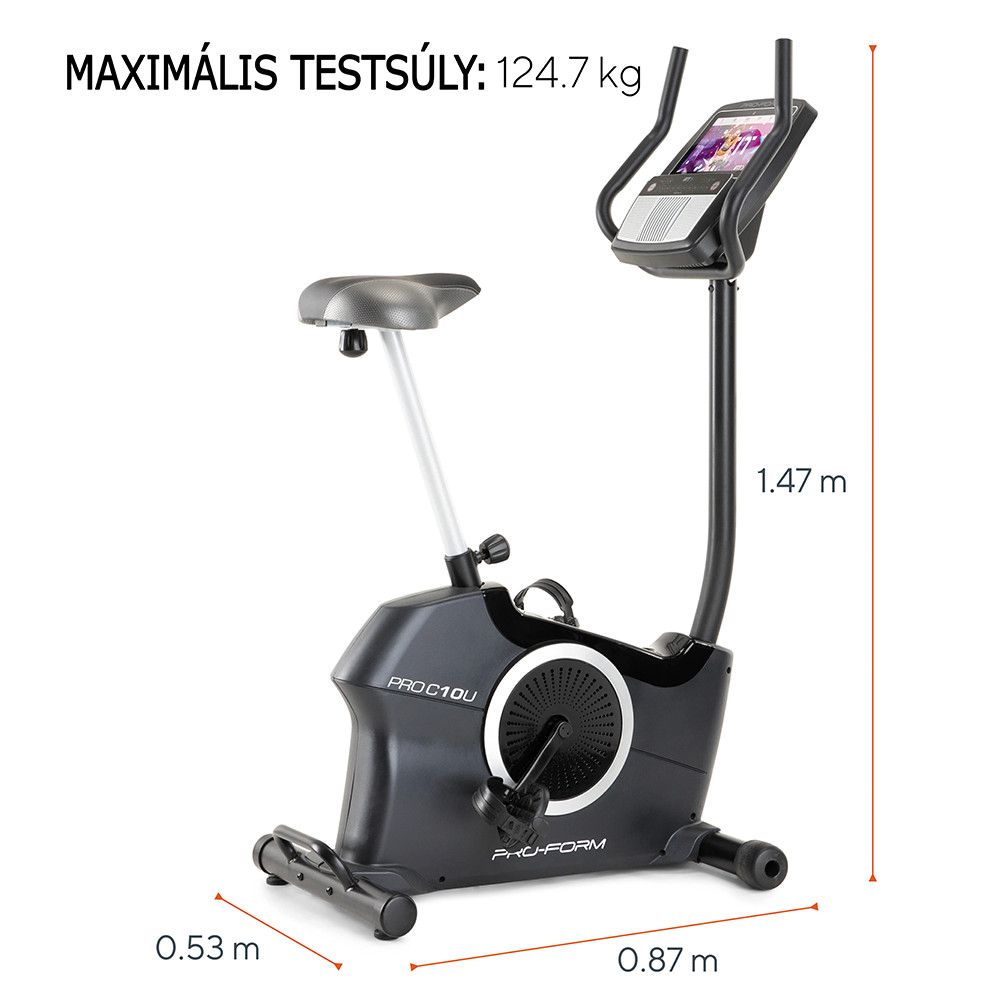 PROFORM - PRO C10U INDOOR BIKE WITH TOUCH SCREEN - PRO C10U SZOBAKERÉKPÁR ÉRINTŐKÉPERNYŐVEL