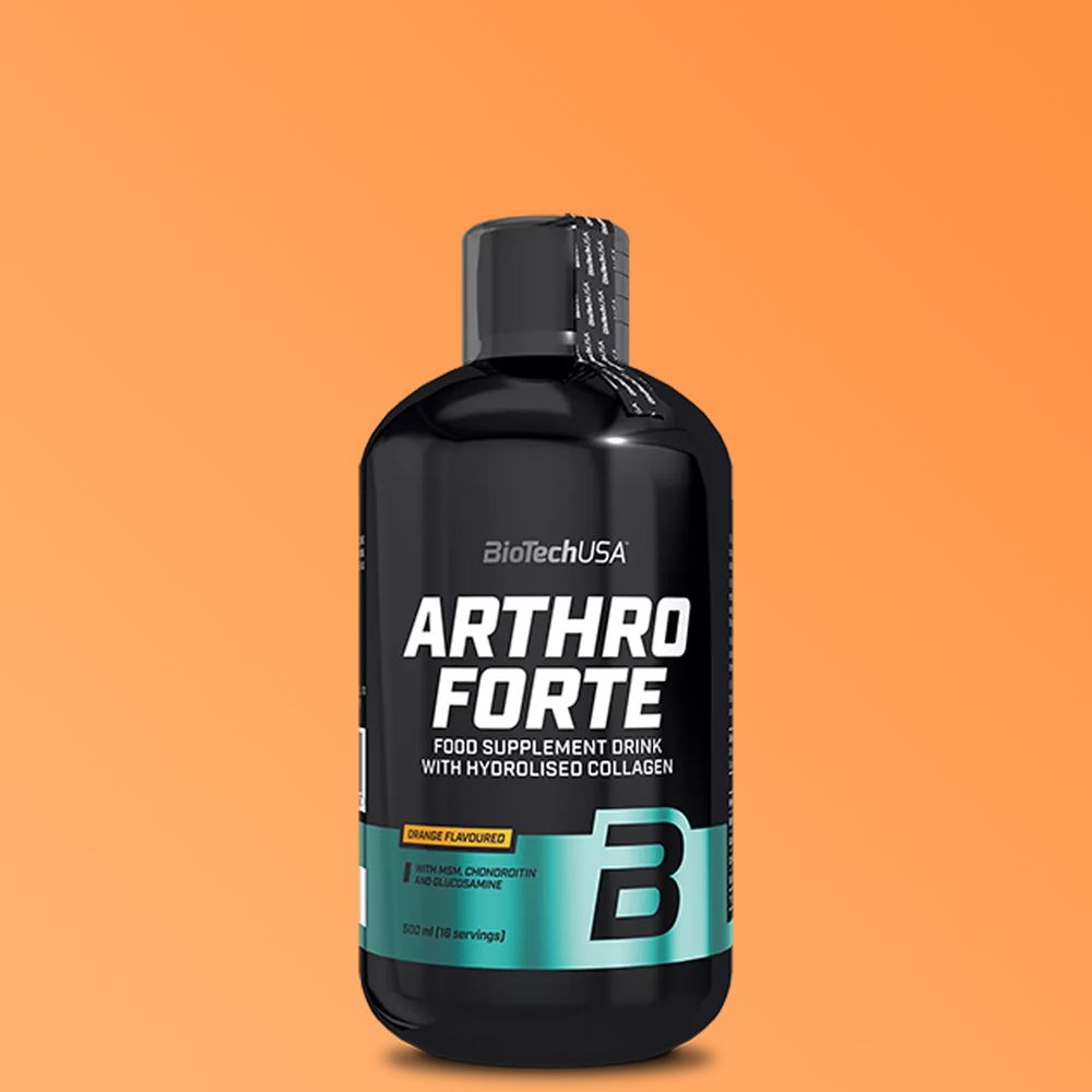 BioTech USA - ARTHRO FORTE LIQUID FOLYÉKONY ÍZÜLETVÉDŐ KOMPLEX + KOLLAGÉN - 500 ML NARANCS ÍZŰ BioTech USA - ARTHRO FORTE LIQUID FOLYÉKONY ÍZÜLETVÉDŐ KOMPLEX + KOLLAGÉN - 500 ML NARANCS ÍZŰ