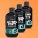 BioTech USA - ARTHRO FORTE LIQUID FOLYÉKONY ÍZÜLETVÉDŐ KOMPLEX + KOLLAGÉN - 3 x 500 ML - NARANCS ÍZŰ