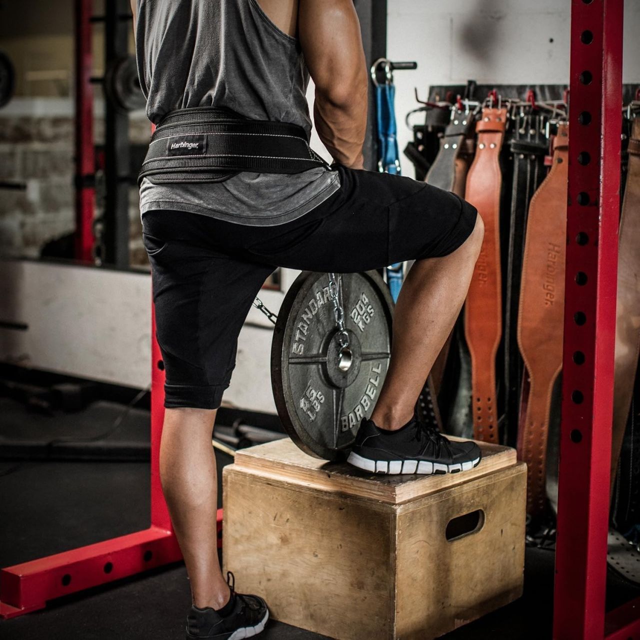 HARBINGER - PRO DIP BELT - PROFI TOLÓDZKODÓ ÖV LÁNCCAL - 200 KG-IG