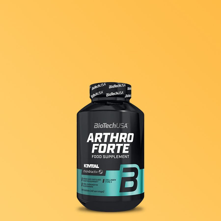 BioTech USA - ARTHRO FORTE - K2VITAL® ÉS ChondrActiv® ÍZÜLETI TÁMOGATÓ FORMULA - 120 TABLETTA BioTech USA - ARTHRO FORTE - K2VITAL® ÉS ChondrActiv® ÍZÜLETI TÁMOGATÓ FORMULA - 120 TABLETTA