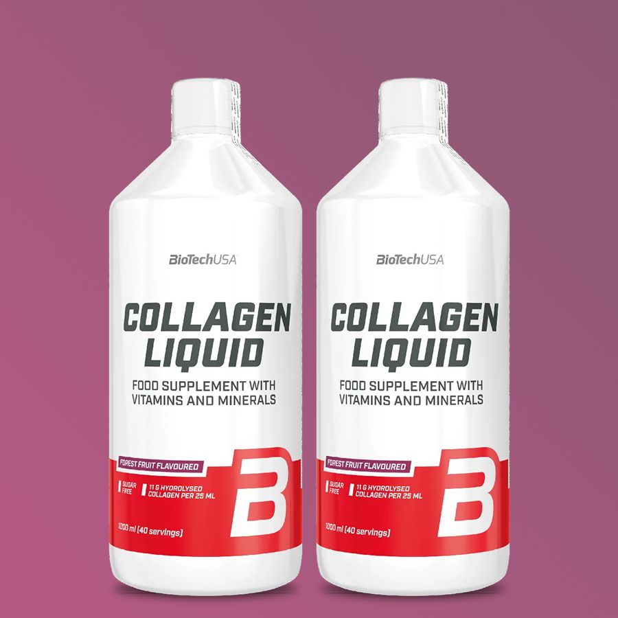 BIOTECH USA - COLLAGEN LIQUID - KOLLAGÉNTARTALMÚ ÍZESÍTETT ÉTRENDKIEGÉSZÍTŐ ITAL - 2 x 1000 ML - ERDEI GYÜMÖLCS ÍZŰ BIOTECH USA - COLLAGEN LIQUID - KOLLAGÉNTARTALMÚ ÍZESÍTETT ÉTRENDKIEGÉSZÍTŐ ITAL - 2 x 1000 ML - ERDEI GYÜMÖLCS ÍZŰ