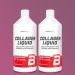 BIOTECH USA - COLLAGEN LIQUID - KOLLAGÉNTARTALMÚ ÍZESÍTETT ÉTRENDKIEGÉSZÍTŐ ITAL - 2 x 1000 ML - ERDEI GYÜMÖLCS ÍZŰ