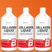 BIOTECH USA - COLLAGEN LIQUID - KOLLAGÉNTARTALMÚ ÍZESÍTETT ÉTRENDKIEGÉSZÍTŐ ITAL - 3 X 1000 ML - TRÓPUSI GYÜMÖLCS ÍZŰ