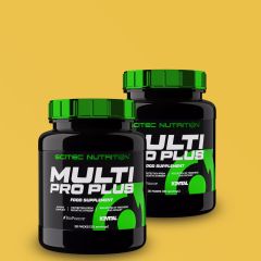 SCITEC NUTRITION - MULTI PRO PLUS - ÚJ FORMULA 29 AKTÍV ÖSSZETEVŐVEL - 2 x 30 CSOMAG